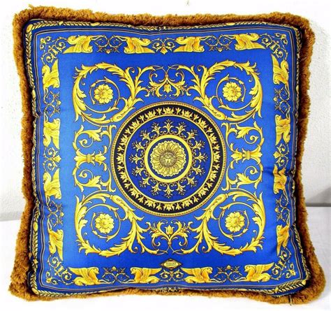 versace couch pillows